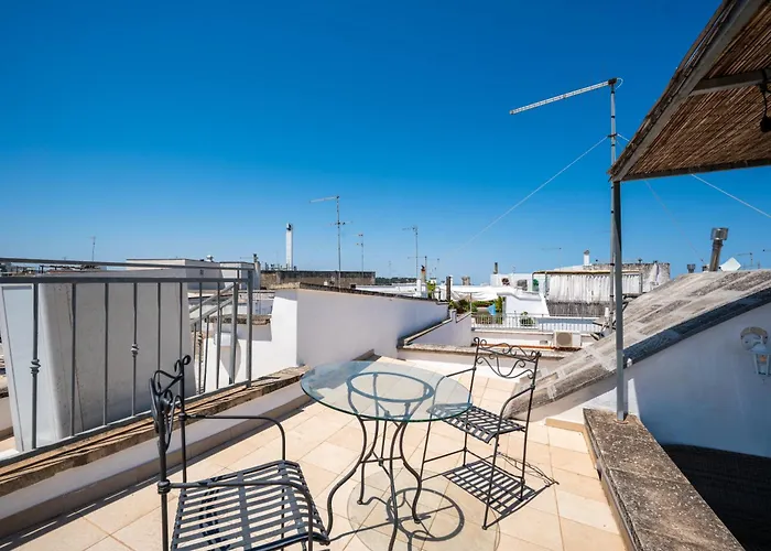 펜션 Dimora Degli Archi - Elegante Con 2 Terrazzi *